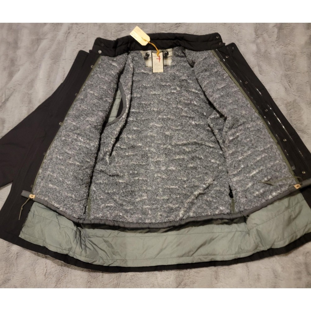 Relwen Skiff Jacket Mens Medium Black 3-in-1 Insulated Fleece Lined Coat Zip - Picture 4 of 9